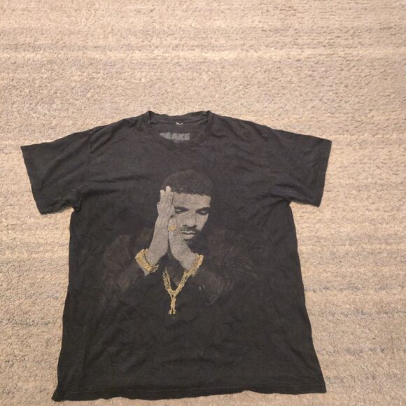 Drake  T Shirt Size Large Black - Picture 1 of 5